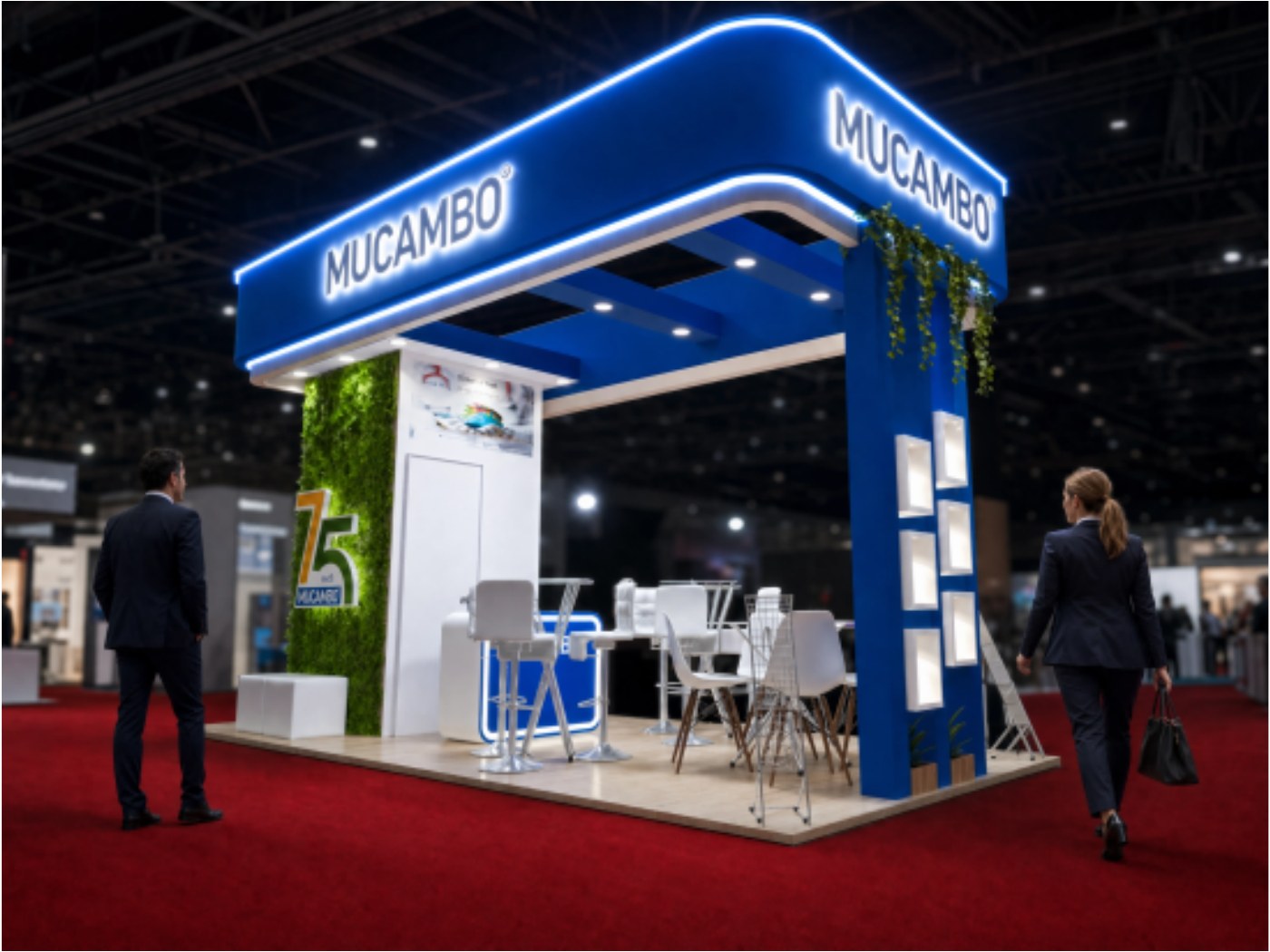 Projeto de stand para Mucambo